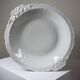 Large hollow serving dish, fine white Limoges porcelain, vintage/antique
