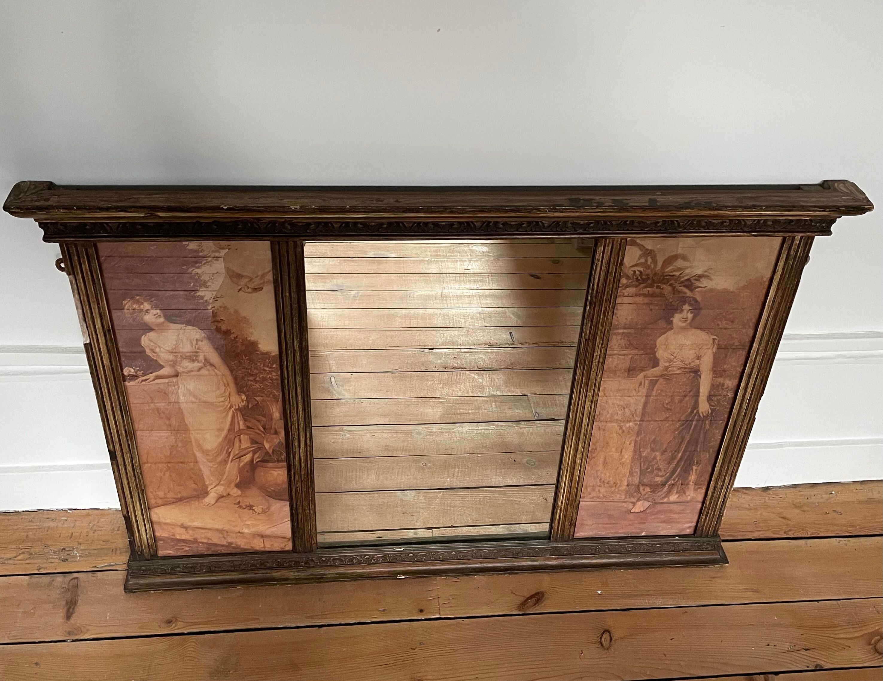 Wall mirror from the 1930s