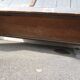 Peugeot brand old green patina wooden workbench