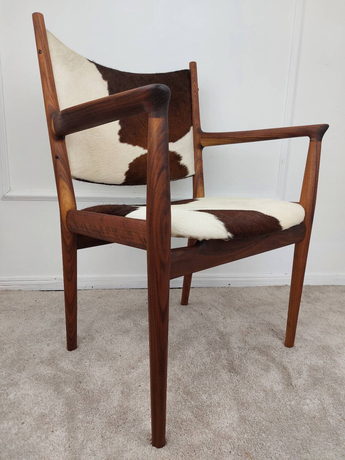 Fauteuil JH513 par HJ Wegner pour Johannes Andersen