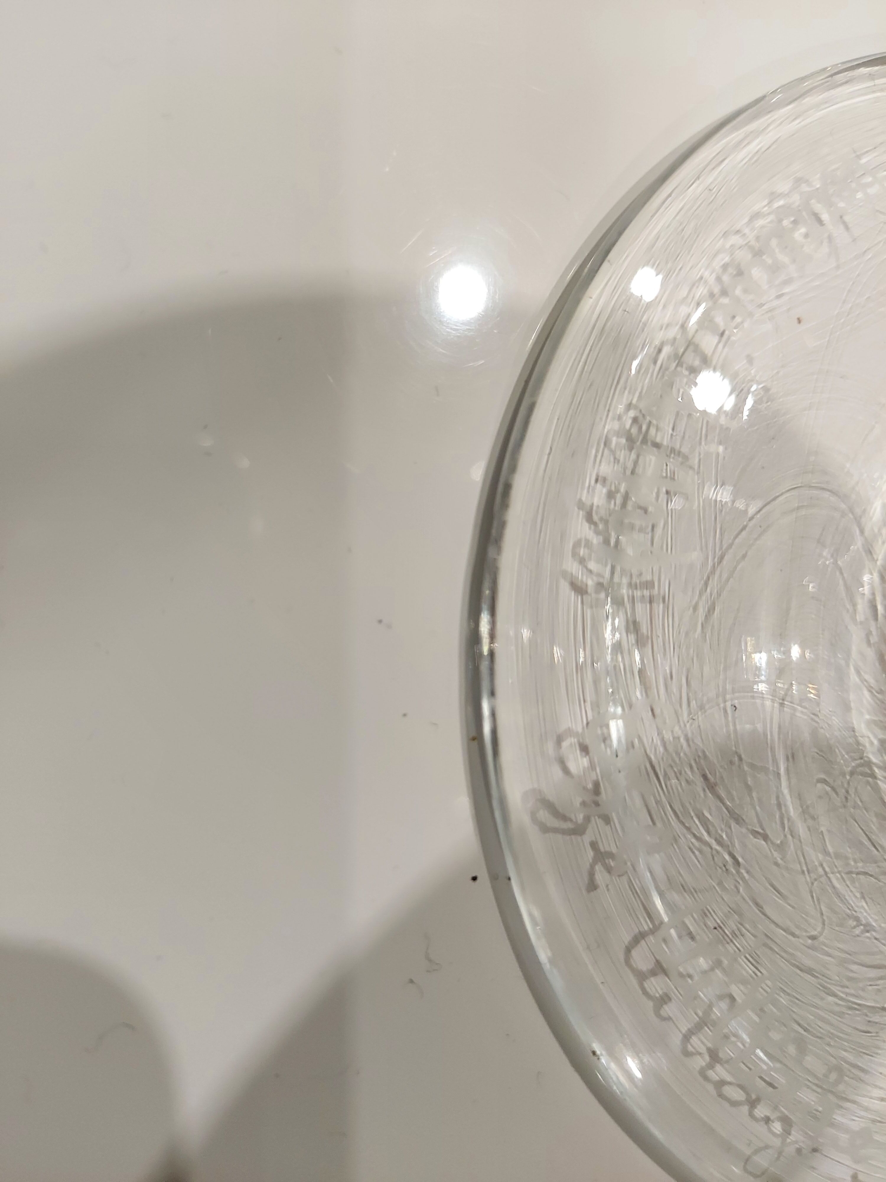 Soliflore in blown glass of art Eze