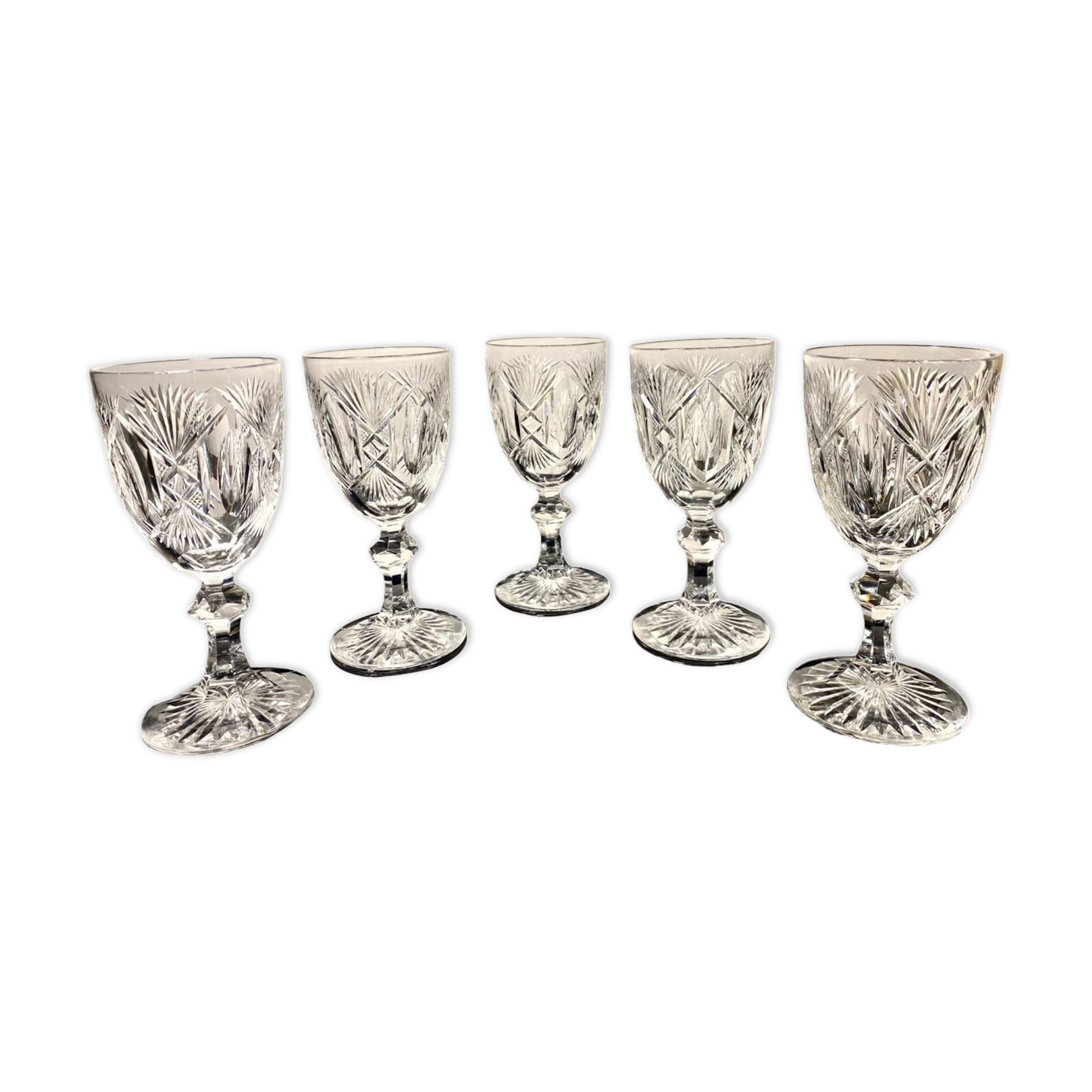 Verre à eau Le Creusot  / Voneche 19eme ciecle