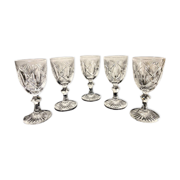 Le Creusot / Voneche water glass 19th century