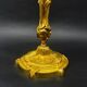 Very large five-light candelabra, in the Louis XV rocaille style, made of gilt bronze.