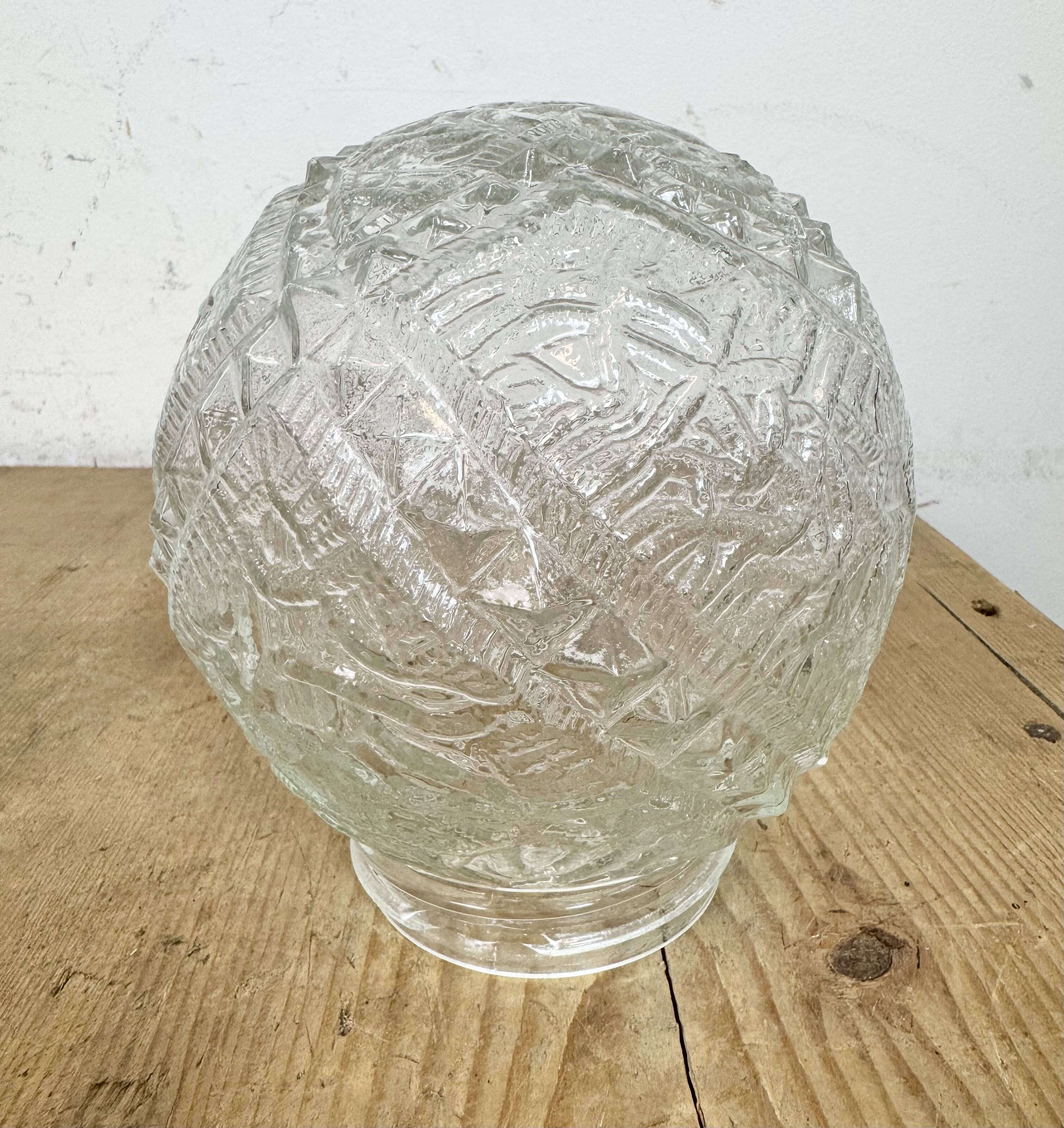 Vintage White Porcelain Ceiling Light, 1970s