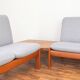 Ensemble de salon Mid-Century de Knoll, années 1960, lot de 4