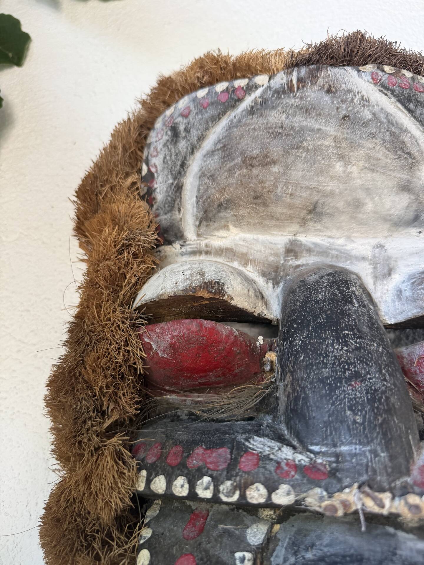 We Guéré Mask Côte d'Ivoire polychrome