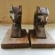 Pair of greenhouse books art deco panthers