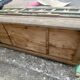 Wooden bench