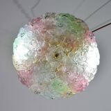 Charming Murano Barovier & Toso flowers flush light fixture, ceiling, 1960s