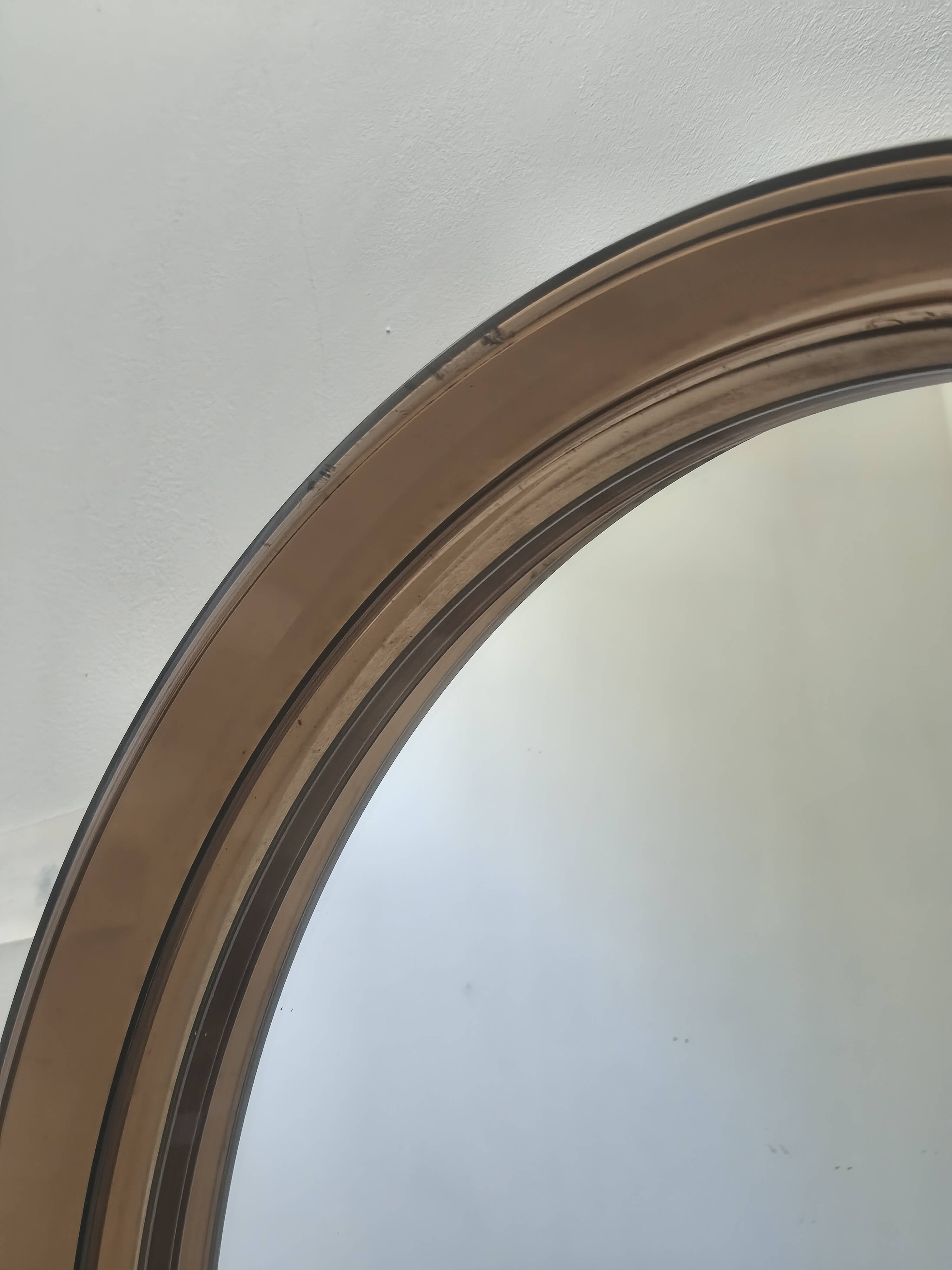 Miroir Plexiglas fumé par Gilac 1970s