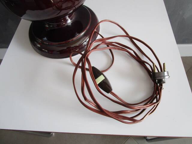 Vintage 70s ceramic lamp