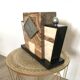 Marble art deco laying clock