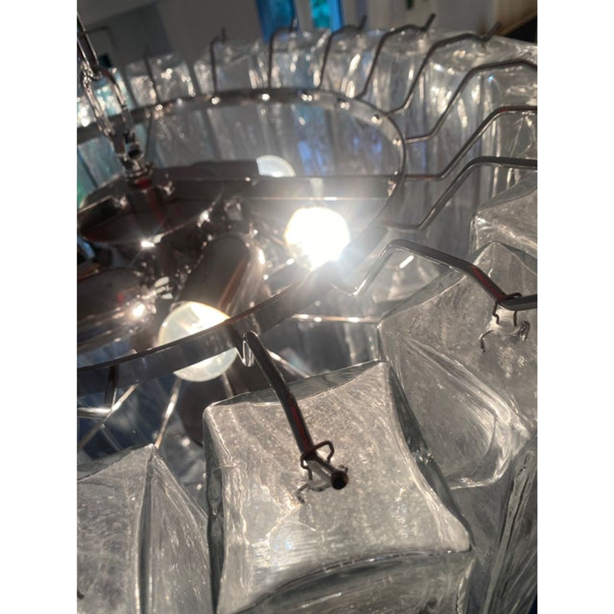 Murano glass chandelier
