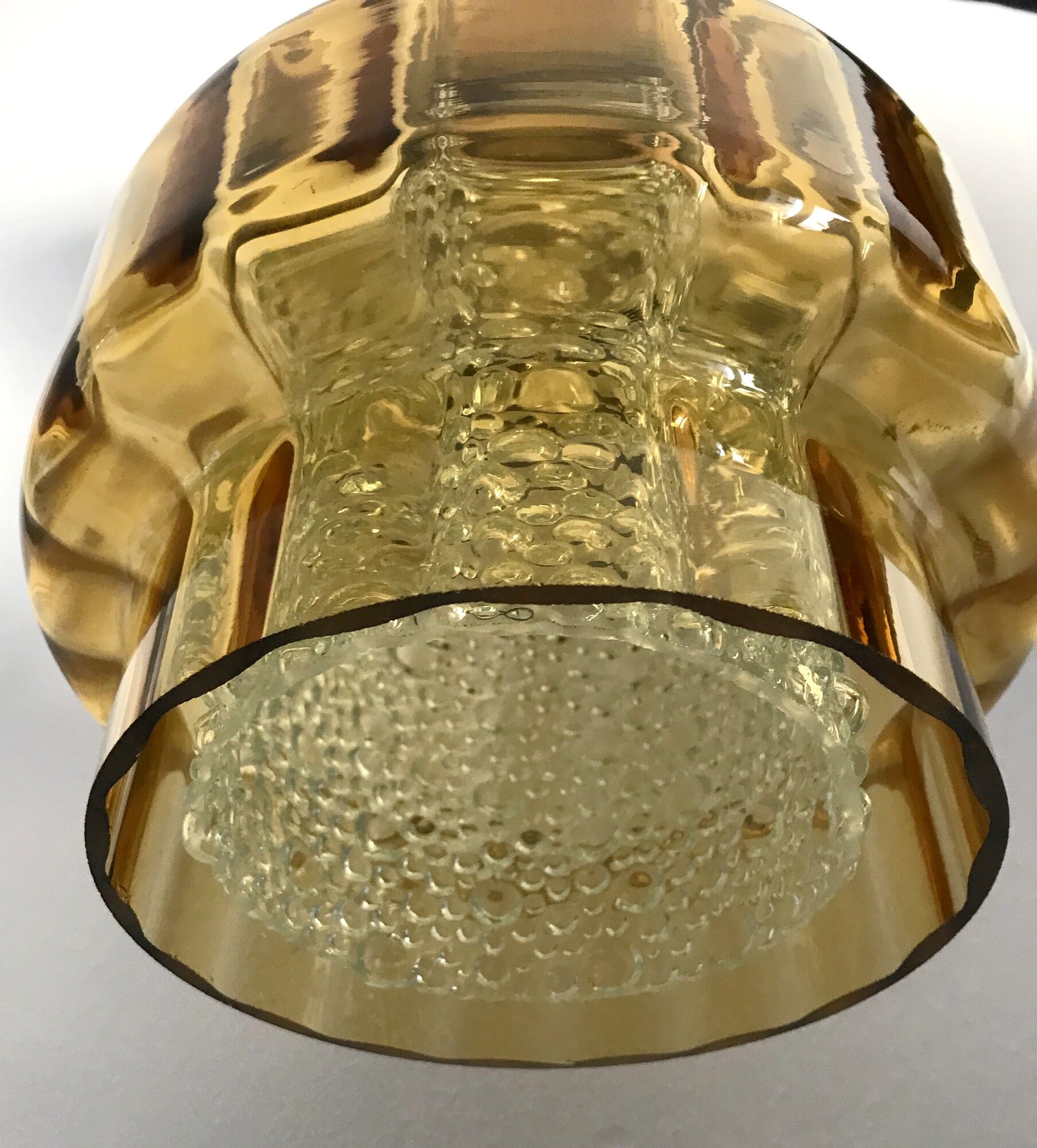 Vintage Scandinavian pendant lamp 60s Carl Fagerlund