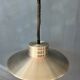 Vintage aluminium space age pendant lamp