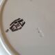 2 flat old earthenware Badonviller