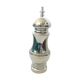 Pepper mill in silver metal