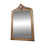 Louis Philippe mirror with pediment 154 x 98