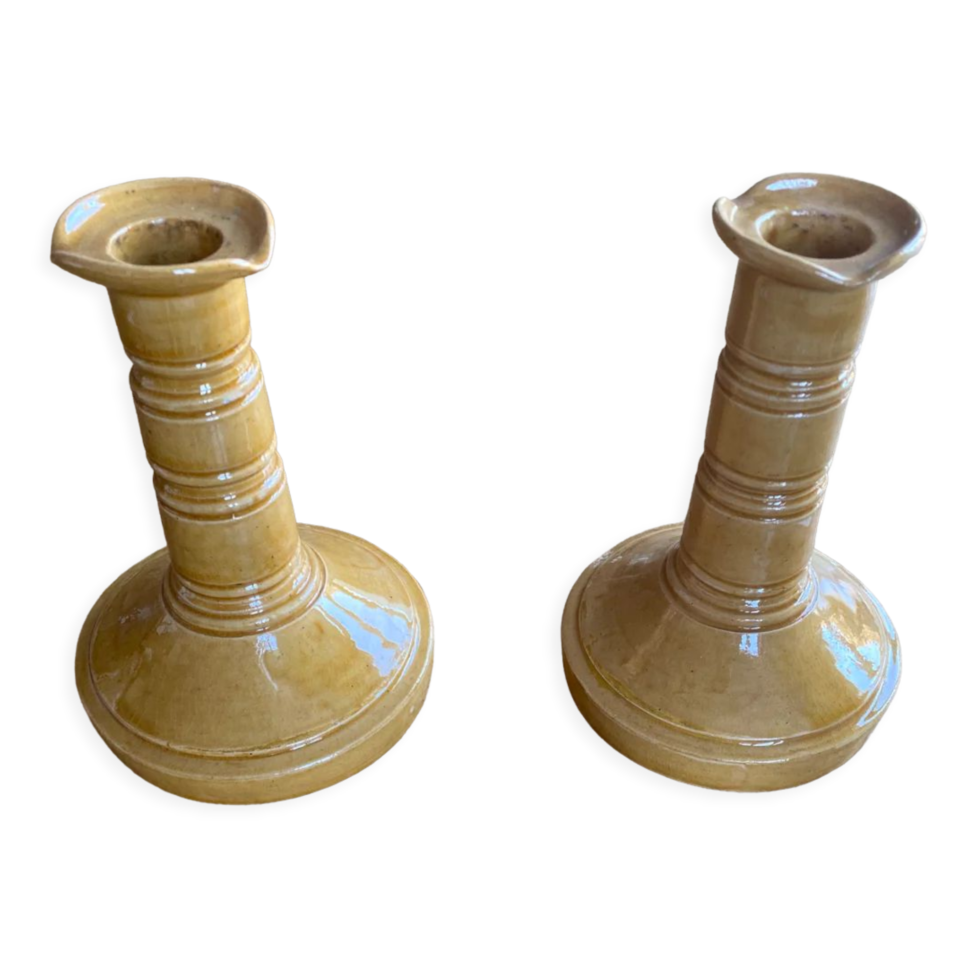 Pair of candle holders Pichon Uzes