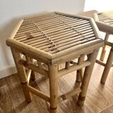 Tables gigogne en bambou