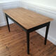 Farmhouse table in chestnut