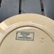 4 plates iron earth Royat sarreguemines U&C