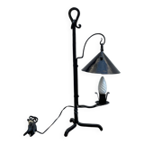 Brutalist modernist lamp