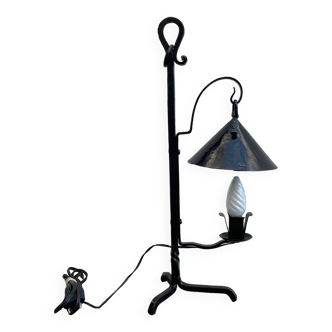 Lampe moderniste brutaliste