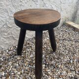 Brutalist tripod stool