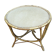 Details on vintage bamboo coffee table 1950s