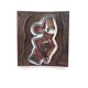 Peinture Sculpture murale « Jim l’Indien » de F BILLION