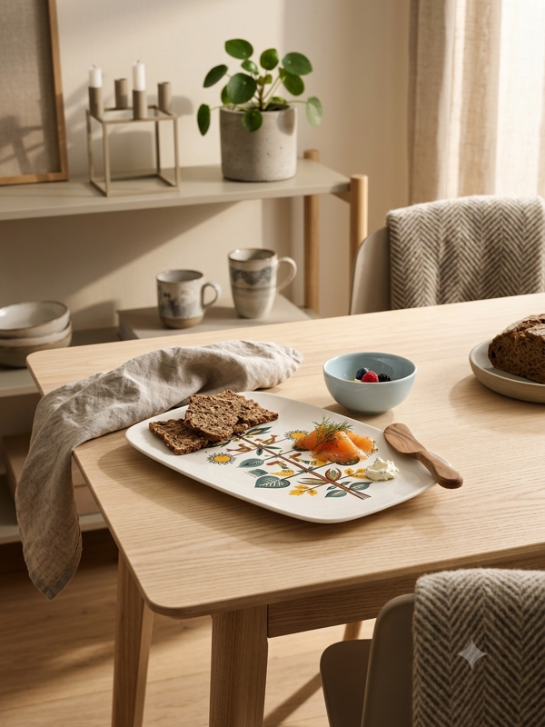 Plat Arbre de vie – Villeroy & Boch, Vintage 1970