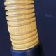 Yellow Hebi lamp by Isao Hosoe for Valenti, vintage pop yellow from the 1970s.