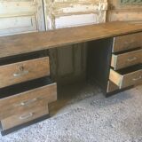 Pine workshop desk