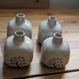 Set of 4 stoneware room fragrance diffusers