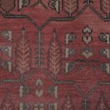 Vintage Tree of Life Patterns Turkish Runner Rug 2'2'' x 8'