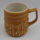 Série 6 mugs céramique BP vintage