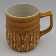 Série 6 mugs céramique BP vintage