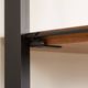 Italian mid century bookcase with a desk, 1970s