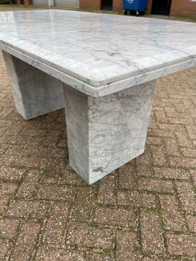 Carrara Marble dining table