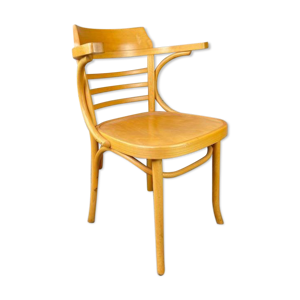 Fauteuil bistrot bois