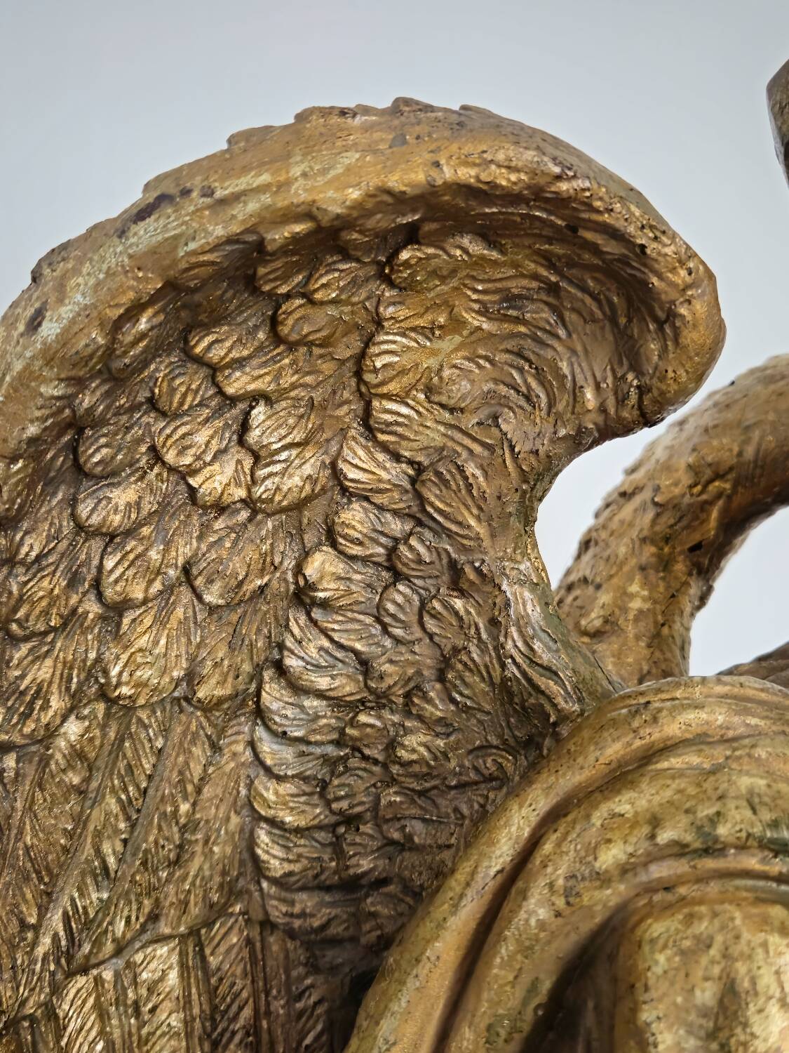 Large religious angel statue 1950