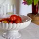 Old white sted fruit cup Lallier Moutiers