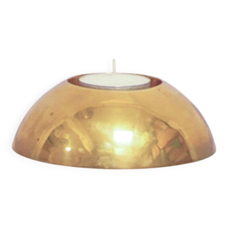 Bronze tealight candle holder