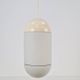 Vintage Pill Pendant Lamp in Milk Glass from Peill & Putzler, Germany, 1960s