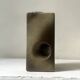 The modernist vase is German, VEB Haldensleben Fat Lava 1970.
