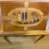Louis XV style table in cherry wood