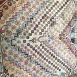 Carpet vintage Sinkiang done hand 178 X 287 CM