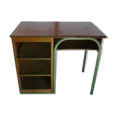 Bureau scolaire structuré tube et bois